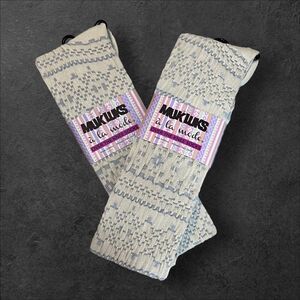 Muk Luks à la mode Super Soft Over-the-Knee 2 Pairs of Socks